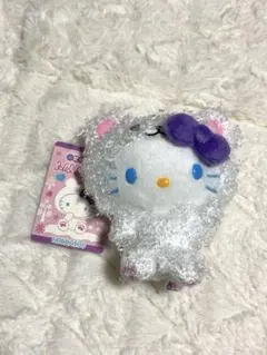 サンリオ 平成レトロ ハローキティ シルバー ぬいぐるみ 1998 - メルカリ