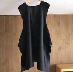 PLEATS PLEASE プリーツ ロングワンピース 黒3 - メルカリ