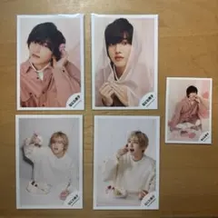 なにわ男子 道枝駿佑　公式写真 5枚セット