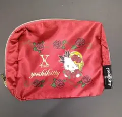 yoshikitty X JAPAN コラボ ポーチ　ハローキティ　ヨシキティ