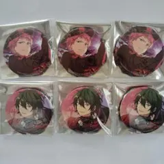 サイン入りアニメキャラクターバッジ6個セット