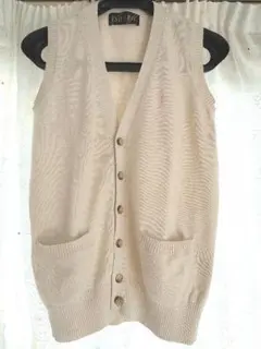 イーストボーイ ベスト オフホワイト