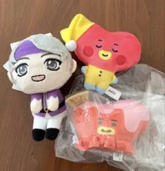 BT21 TATAぬいぐるみ・アクリルスタンド　まとめ売り　BTS Ｖ BTS・V・テヒョン・テテ・TATA】ぬいぐるみ/ラインフレンズ/BT21
