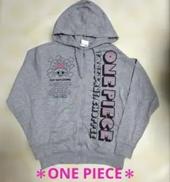 再値下げONEPIECEワンピースChopperチョッパートップスグレーパーカー