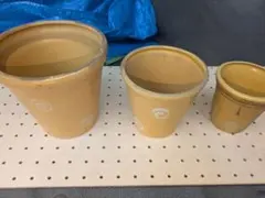陶器製植木鉢 　大中小3点×２セット
