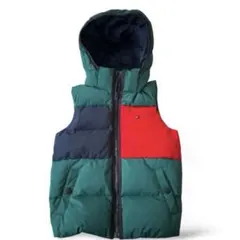 【美品】トミーヒルフィガー　ダウンベスト　100センチ