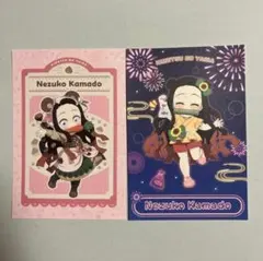 鬼滅の刃 実りの秋まつり＆花火大会 ポストカード 竈門禰豆子