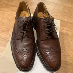 Berwick 1707 ウィングチップ ブラウン ドレスシューズのサムネイル