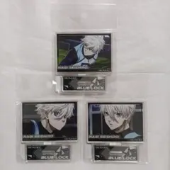 【新品】凪誠士郎 デザイン ミニアクリルスタンド 3点セット ブルーロック