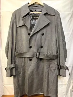 Paul Stuart グレンチェック トレンチコートライナー付￼ M 三陽商会