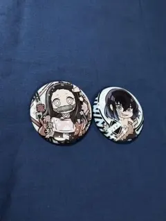 禰豆子・伊之助 缶バッジ2個セット