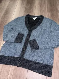 COS ニットカーディガン ブルー グレー ユニセックス