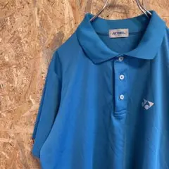 AE7459 YONEX ヨネックス ポロシャツ ライトブルー メンズ L ポス