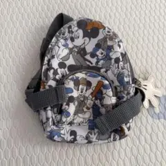 ディズニー　総柄　ミッキー ポーチ　パスケース