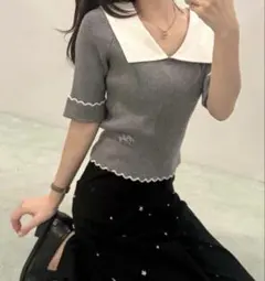 BIBIY B. BORDER LOCK KNIT - Mercari | Rakufun - Japan Proxy