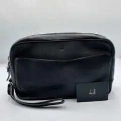 希少モデル⭐️ダンヒル　セカンドバッグ　BOSTONシリーズ　3V390A 黒