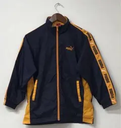 F174 PUMA キッズ 140 ジャンパー ネイビー