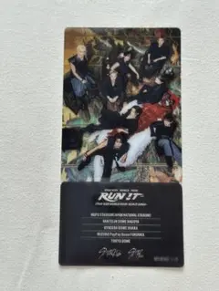 stray kids Run it silver FC ピクチャーチケット