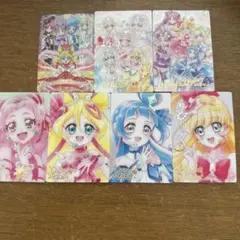 プリキュアウエハース 12 キミとアイドルプリキュア7枚