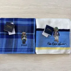 ポロラルフローレン タオルハンカチ ポロベア刺繍 ガーゼタイプ ふわふわ