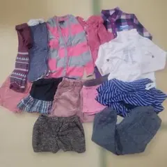 子供服　女の子　秋冬物11点まとめ売り　120cm　130cm　組曲　GAP