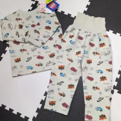 トミカ 車プリント ベビーパジャマセット 90cm