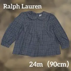 ラルフローレン　チェック　ブラウス　90cm 女の子用