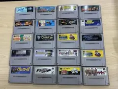 スーパーファミコンソフト 20本セット 動作未確認