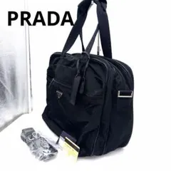 bun様専用 プラダ ボストンバッグ レザー 2way ナイロン 白タグ - メルカリ