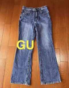 GU セミフレアジーンズ Mサイズ