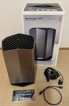 Blackmagic egpu RX580【箱あり】 Unboxing & Teardown] Blackmagic eGPU Radeon Pro 580