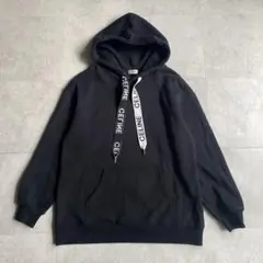 CELINE ブラック フード付きパーカー