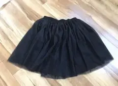 チュールスカート ブラックのサムネイル