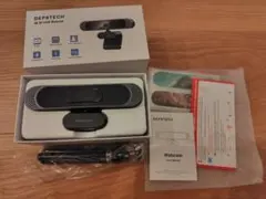 DEPSTECH 4K AF UHD Webカメラ 三脚付き