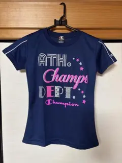 Champion Tシャツ 140 ネイビー