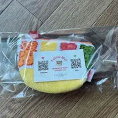 フェイラー　ハンカチ　ハリボー ゴールドベア 舟型ポーチ S