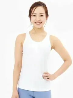 SUKALA   ベーシックタンクトップ　ホワイト