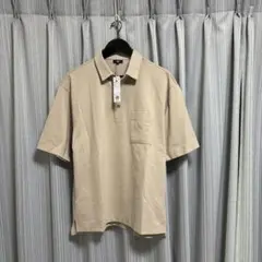 ◆値下げ◆PLST ストレッチコットンブレンドリラックスフィットポロ L