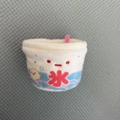 すみっコぐらし てのりぬいぐるみ かきごおりカップ