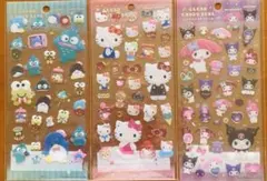 正規品　クリアキャンディシール　サンリオ　キティちゃん　マイメロ　はぴだんぶい