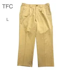 美品TFC タキヒヨー ベージュ スラックスパンツ 上品シルエット 日本企画