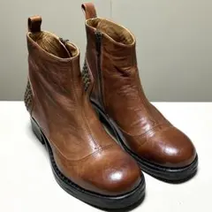 00s alfredoBANNISTERミックスレザー ギミックジョッパーブーツ - メルカリ