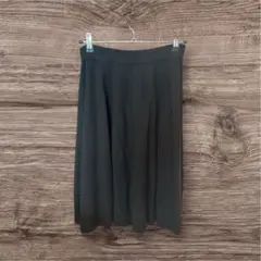 42サイズRose Tiara ブラック ニットフレアスカート