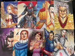 キングダム 漫画 58巻から65巻セット 特典ステッカー付き - メルカリ