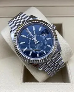 ROLEX ロレックス スカイドゥエラー 青文字盤