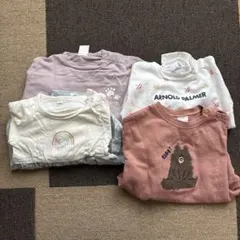 80cmロンパース 4点セット 男の子 女の子