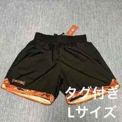 SPALDING バスケットボールパンツ カモフラ柄　L タグ付き