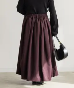 CLETTEオリジナルタックロングスカートのサムネイル
