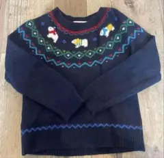 s*す様 familiar ネイビー セーター 120cm