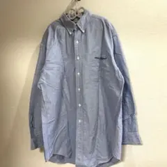 メンズ　ラルフローレン　ゴルフ　M ブルー　ボタンダウン